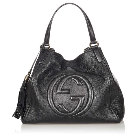 sac gucci cabas noir